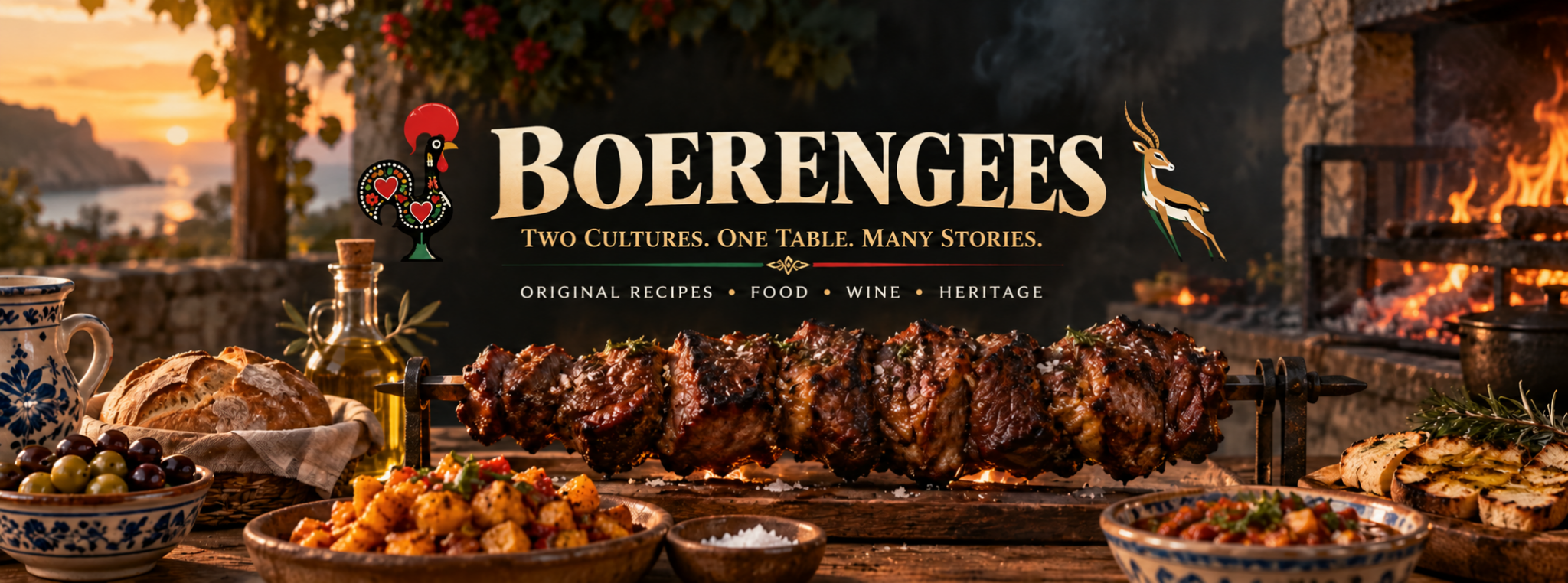 BOERENGEES: Two cultures. One table. Many stories; food, heritage and a shared fire